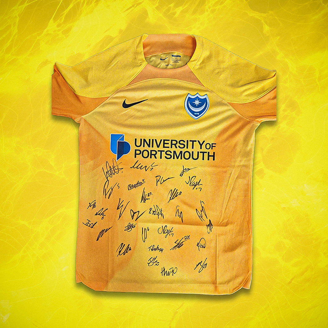 Limited Edition Goalkeeper Shirt - Signed by Squad