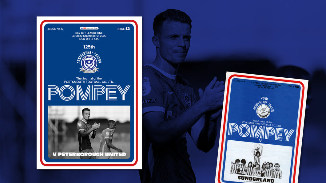2023/24 Season - Pompey v Peterborough United Programme