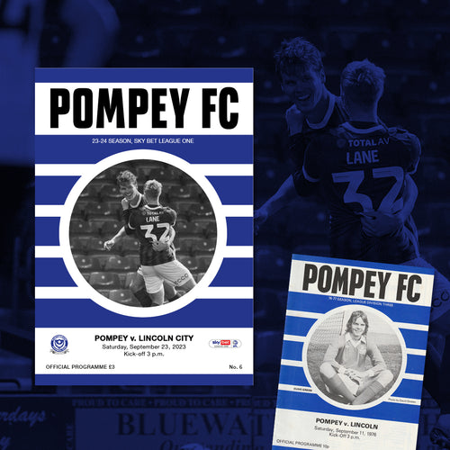 2023/24 Season - Pompey v Lincoln City Programme