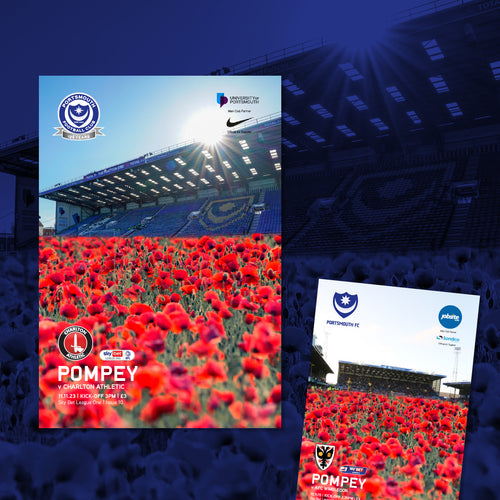 2023/24 Season - Pompey v Charlton Athletic Programme