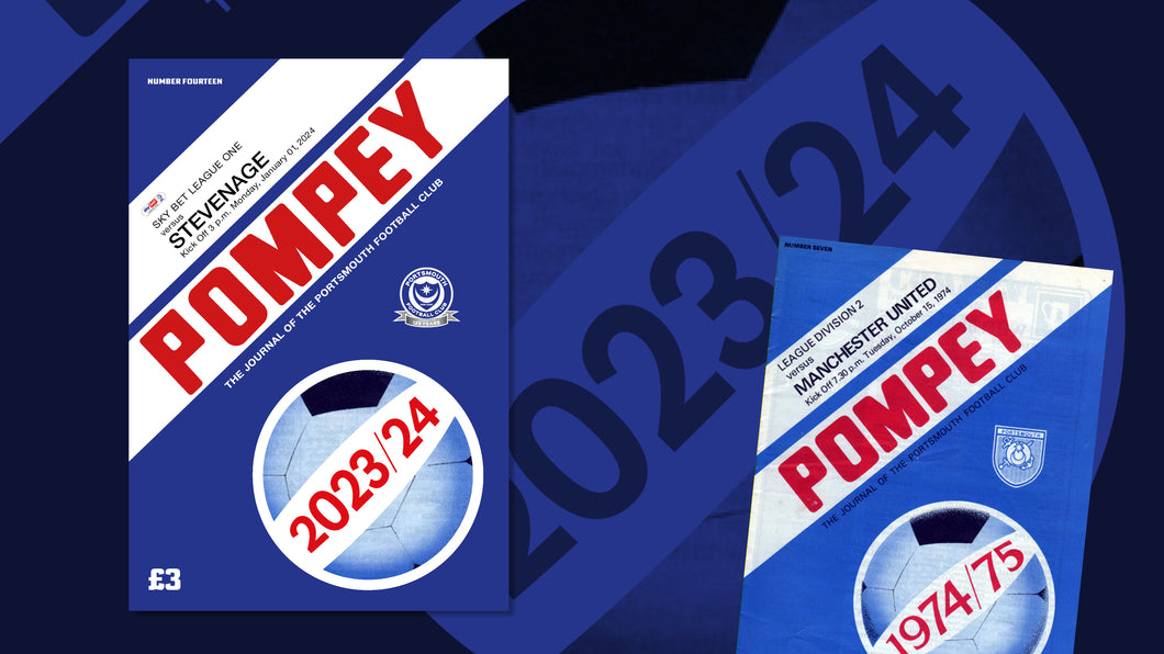 2023/24 Season - Pompey v Stevenage Programme