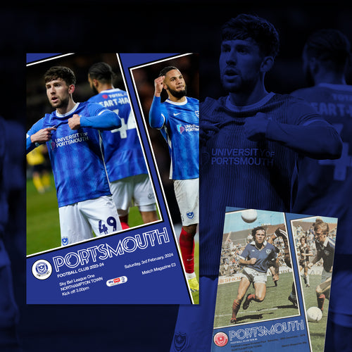2023/24 Season - Pompey v Northampton Town Programme
