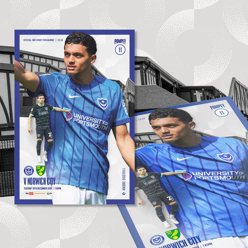 2024/25 Season - Pompey v Norwich City Programme