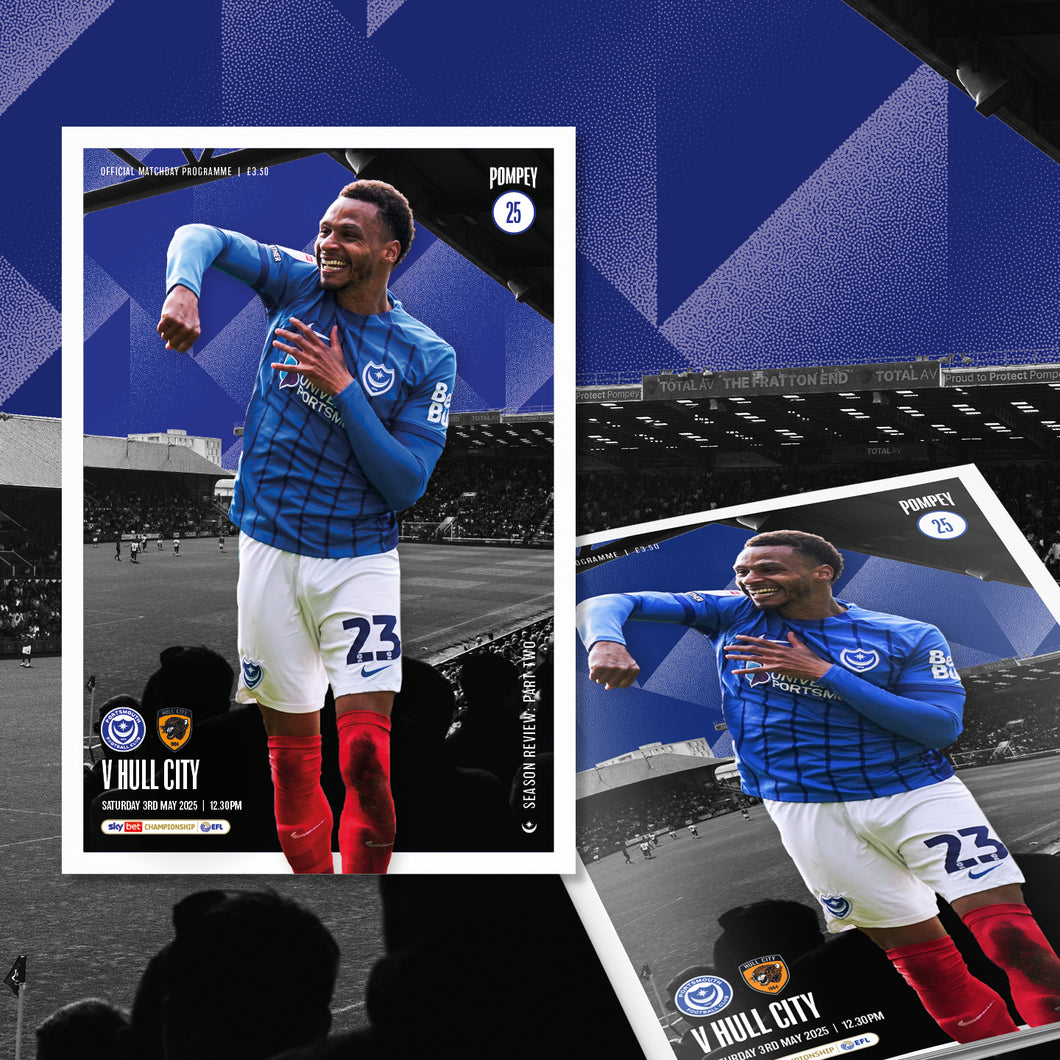 2024/25 Season - Pompey v Hull City Programme