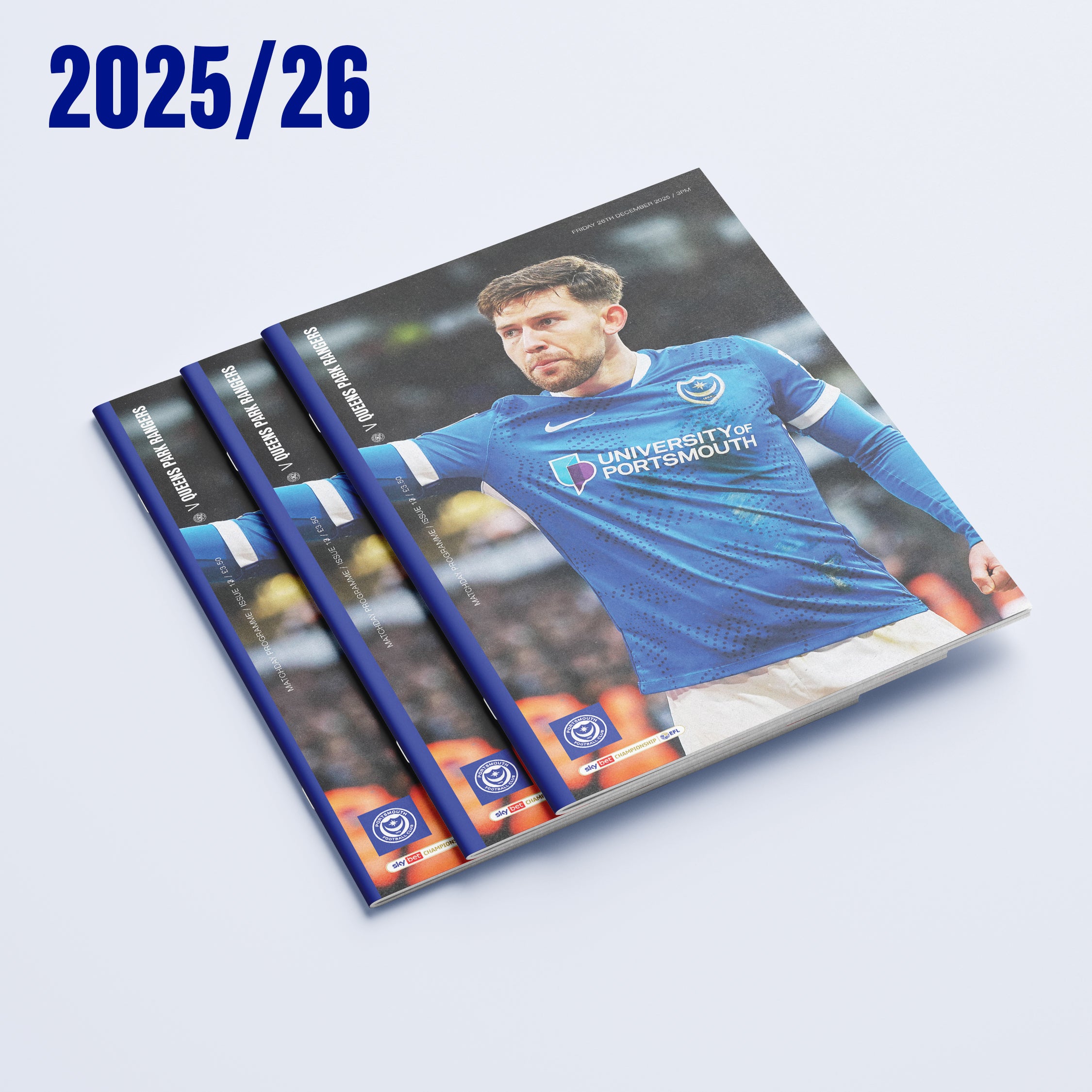 QPR Programme - 25/26 – Pompey Memorabilia