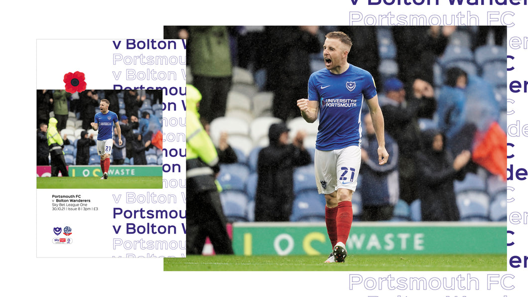 2021/22 Season - Pompey v Bolton Programme
