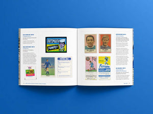 Signed copy of The Official History of Pompey Cards & Stickers