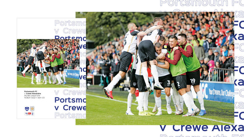 2021/22 Season - Pompey v Crewe Programme