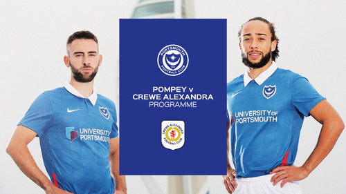 2020/21 Season - Pompey v Crewe Alexandra Programme