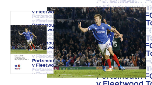 2021/22 Season - Pompey v Fleetwood Programme