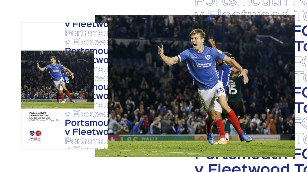 2021/22 Season - Pompey v Fleetwood Programme