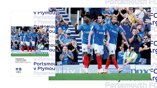 2021/22 Season - Pompey v Plymouth Programme