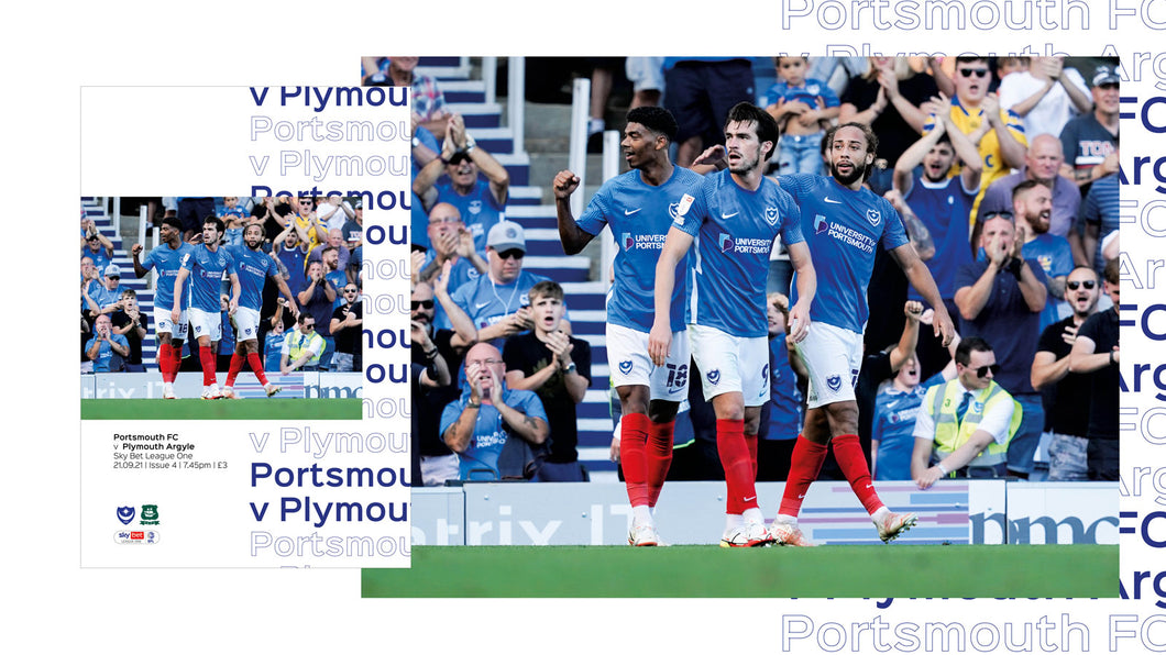 2021/22 Season - Pompey v Plymouth Programme