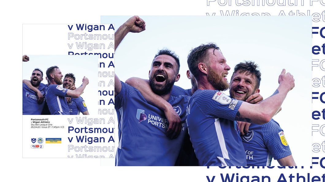 2021/22 Season - Pompey v Wigan Programme
