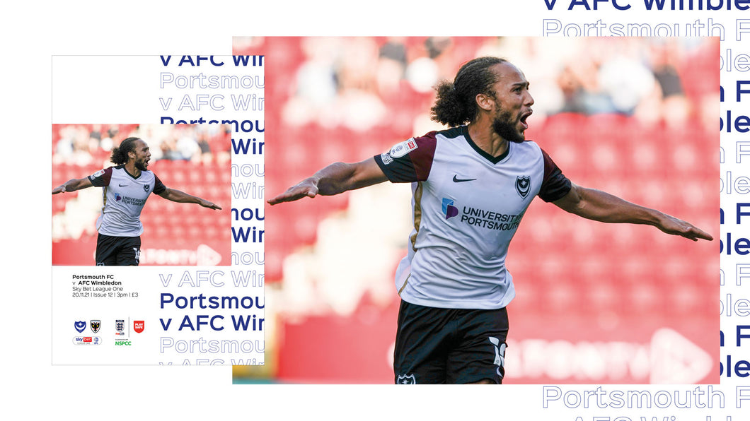 2021/22 Season - Pompey v AFC Wimbledon Programme